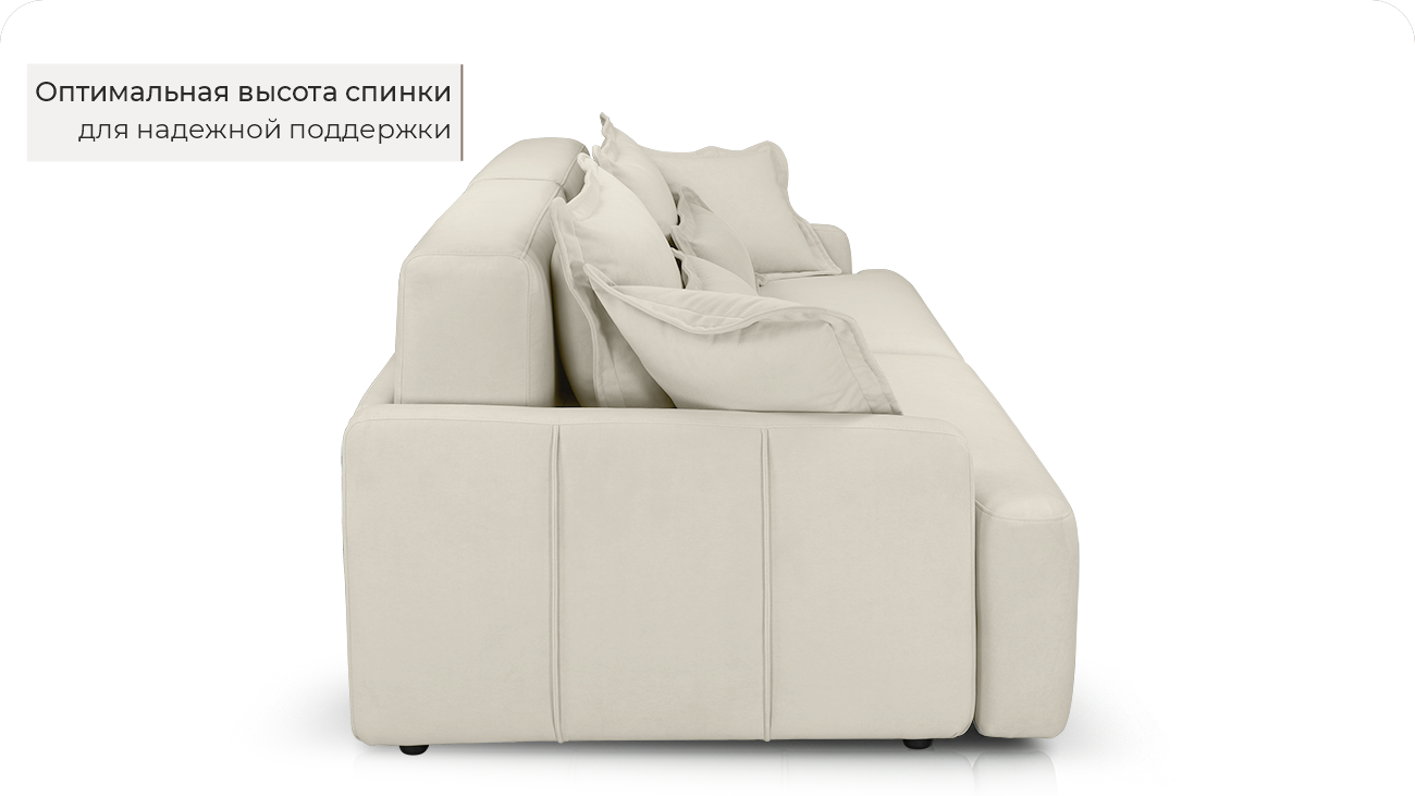 Модульный диван Монреаль велюр Teddi 03 фото